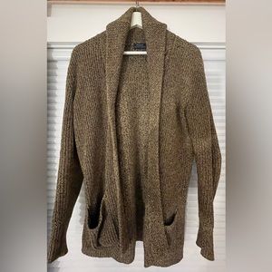 Khaki Knit Ralph Lauren Cardigan